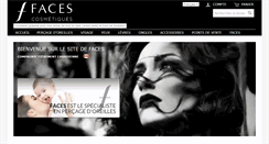 Desktop Screenshot of facescosmetiques.com
